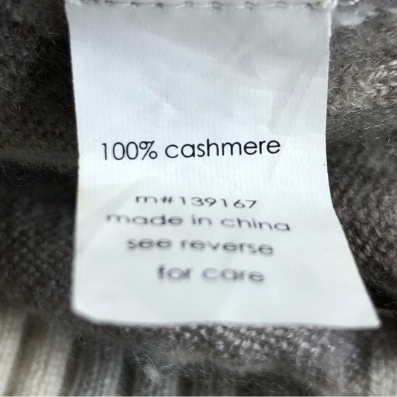 27 miles Malibu camouflage V-neck cashmere sweater - Picture 5 of 11